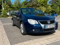 Gebraucht VW Eos 140 PS (102 kW) 2010 Blau Cabrio
