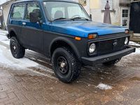 Gebraucht Lada niva 82 PS (60 kW) 2008 Blau SUV