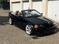 Gebraucht BMW 320 Cabriolet Performance 170 PS (125 kW) 2001 Schwarz Cabrio