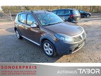 Gebraucht Dacia Sandero Stepway 84 PS (61 kW) 2012 Braun cajou Kleinwagen