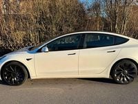 Gebraucht Tesla Model 3 Performance 377 kW (513 PS) 2021 Weiß Limousine