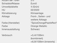 Gebraucht Mini Cooper 122 PS (89 kW) 2010 Orange Kleinwagen