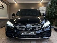 gebraucht Mercedes C220 d T 4M 9G AMG-LINE LED DAB KEYGO BURMST 19"