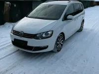 Gebraucht VW Sharan 150 PS (110 kW) 2016 Weiß Van / Kleinbus