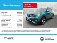 Gebraucht VW T-Cross Active 110 PS (80 kW) 2021 Makenatürkis metallic SUV