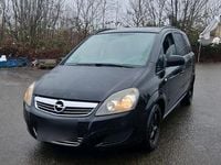 Gebraucht Opel Zafira 120 PS (88 kW) 2010 Schwarz Van / Kleinbus