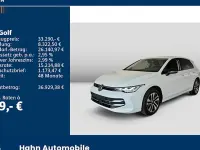 Ny VW Golf VIII 150 HK (110 kW) 2026 Hvid Sedan