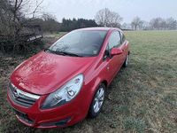 Gebraucht Opel Corsa 80 PS (58 kW) 2010 Rot Kleinwagen