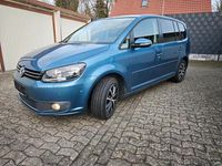Gebraucht VW Touran 105 PS (77 kW) 2015 Blau Van / Kleinbus