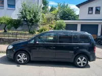 Gebraucht VW Touran 140 PS (102 kW) 2008 Schwarz Van / Kleinbus