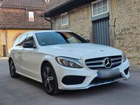 Gebraucht Mercedes C250 AMG line 204 PS (150 kW) 2015 Weiß Kombi