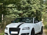 Gebraucht Audi A3 Cabriolet S-Line 160 PS (117 kW) 2010 Weiß Cabrio