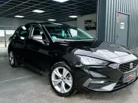 Usado Seat Leon FR 204 CV (150 kW) 2023 Negro Berlina