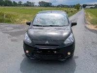 Gebraucht Mitsubishi Space Star 80 PS (58 kW) 2013 Schwarz Van / Kleinbus