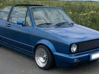 Gebraucht VW Golf Cabriolet Karmann 98 PS (72 kW) 1991 Blau Cabrio