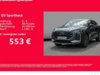 Neu Audi Q3 Sportback Basis 204 PS (150 kW) 2026 Grau SUV