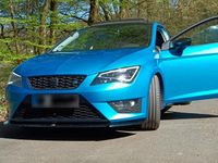 Usata Seat Leon 150 CV (110 kW) 2015 Blu Berlina