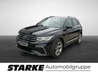 Gebraucht VW Tiguan R-line 150 PS (110 kW) 2022 Schwarz (deep black perleffekt) SUV