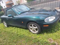 Gebraucht Mazda MX5 110 PS (80 kW) 1998 Grün Cabrio