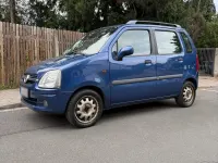 Gebraucht Opel Agila 75 PS (55 kW) 2002 Blau Van / Kleinbus