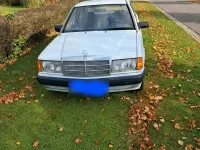 Gebraucht Mercedes 190 75 PS (55 kW) 1991 Weiß Limousine