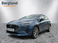 Gebraucht Ford Fiesta Titanium 125 PS (91 kW) 2023 Lackierung metallic "chrome blue" blau Kleinwagen