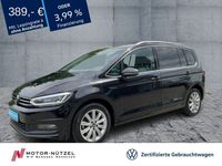 Gebraucht VW Touran Highline 150 PS (110 kW) 2024 Schwarz Van / Kleinbus