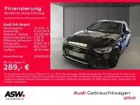 Gebraucht Audi A4 S-Line 163 PS (119 kW) 2023 Mythosschwarz metallic Kombi