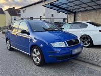 Gebraucht Skoda Fabia 75 PS (55 kW) 2002 Blau Kombi