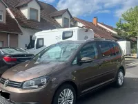 Gebraucht VW Touran Cup 140 PS (102 kW) 2014 Braun Van / Kleinbus