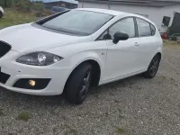 Gebraucht Seat Leon 86 PS (63 kW) 2010 Weiß Kleinwagen