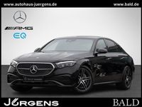 Gebraucht Mercedes E220 AMG 197 PS (144 kW) 2023 Obsidianschwarz metallic Limousine
