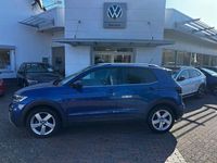 Gebraucht VW T-Cross Style 110 PS (80 kW) 2022 Reef blue metallic (metallic) SUV
