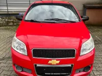 Gebraucht Chevrolet Aveo 2009 Rot Kleinwagen