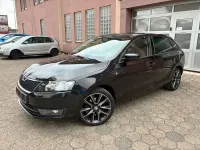 Gebraucht Skoda Rapid Style 105 PS (77 kW) 2015 Schwarz Kleinwagen