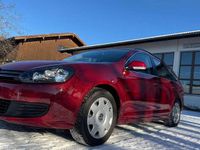 Gebraucht VW Golf V Comfortline 122 PS (89 kW) 2009 Red spice metallic Kombi