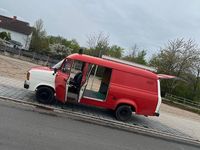 Second-hand Ford Transit 77 CP (56 kW) 1983 Roșu Monovolum