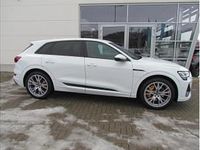Gebraucht Audi e-tron S-Line 300 kW (408 PS) 2023 Weiß (gletscherweiss) SUV