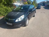 Gebraucht Opel Corsa Edition 80 PS (58 kW) 2009 Schwarz Kleinwagen