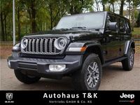 Gebraucht Jeep Wrangler Unlimited Sahara 272 PS (200 kW) 2025 Schwarz SUV