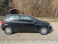 Gebraucht VW Golf VI Trendline 80 PS (58 kW) 2010 Schwarz Kleinwagen