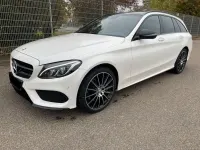 Gebraucht Mercedes C400 AMG line 333 PS (244 kW) 2015 Weiß Kombi