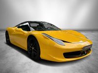 Gebraucht Ferrari 458 570 PS (419 kW) 2012 Gelb Cabrio