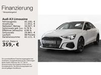 gebraucht Audi A3 Limousine 35 TFSI S line |LED|AHK|Carbon|RFK|