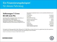 Gebraucht VW T-Cross Style 116 PS (85 kW) 2020 Schwarz SUV