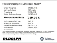 Gebraucht VW Touran Highline 150 PS (110 kW) 2022 Blau Van / Kleinbus
