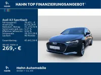Occasion Audi A3 Sport 204 ch (150 kW) 2026 Gris Berline
