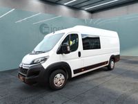 gebraucht Citroën Jumper 35 L4H2 DoKa 6-Sitzer Klima PDC Kamera