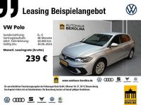 Gebraucht VW Polo Life 95 PS (69 kW) 2022 Silber Kleinwagen