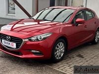 Gebraucht Mazda 3 101 PS (74 kW) 2017 Rubinrot metallic Limousine